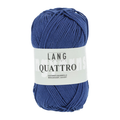 Quattro 35 - modrá příze LANG YARNS