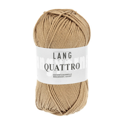 Quattro 39 - hnědá příze LANG YARNS