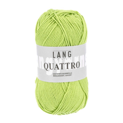 Quattro 44 - zelená příze LANG YARNS