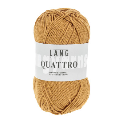 Quattro 50 - žlutá příze LANG YARNS