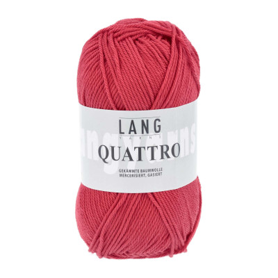 Quattro 60 - červená příze LANG YARNS