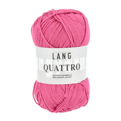 Quattro 65 - růžová příze LANG YARNS