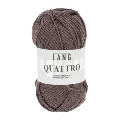Quattro 68 - hnědá příze LANG YARNS