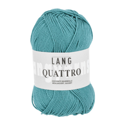 Quattro 74 - zelená příze LANG YARNS