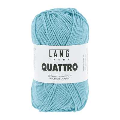 Quattro 78 - modrá příze LANG YARNS