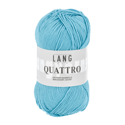 Quattro 79 - modrá příze LANG YARNS