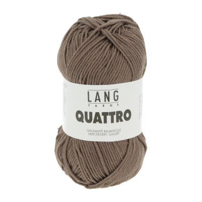 Quattro 96 - hnědá příze LANG YARNS