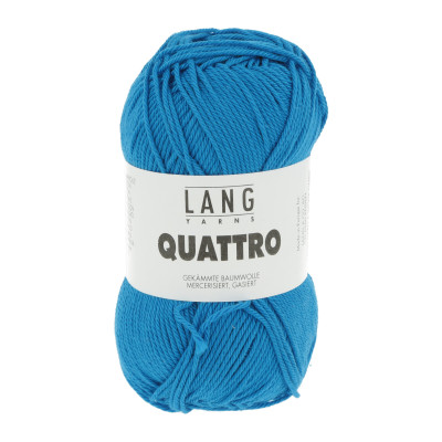 Quattro 110 - modrá příze LANG YARNS