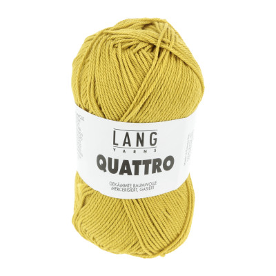 Quattro 111 - žlutá příze LANG YARNS