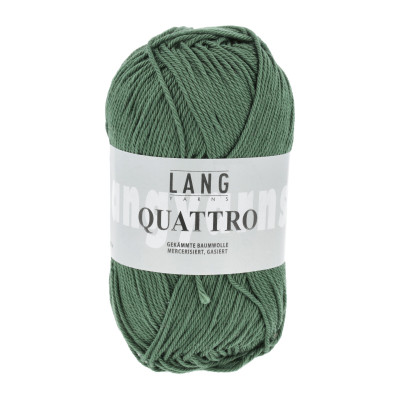 Quattro 318 - zelená příze LANG YARNS