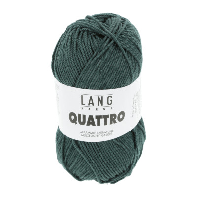 Quattro 418 - zelená příze LANG YARNS