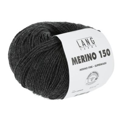 Merino 150 5 - černá příze LANG YARNS