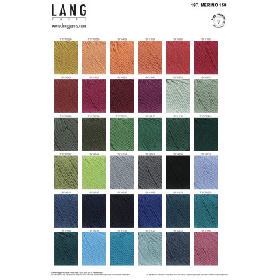 Merino 150 5 - černá příze LANG YARNS