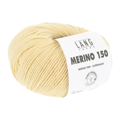 Merino 150 13 - žlutá příze LANG YARNS