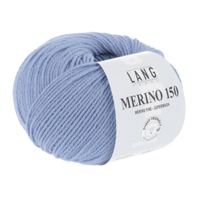Merino 150 33 - modrá příze LANG YARNS