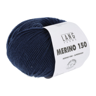 Merino 150 35 - modrá příze LANG YARNS