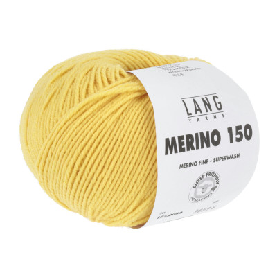 Merino 150 49 - žlutá příze LANG YARNS
