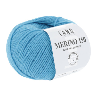 Merino 150 79 - modrá příze LANG YARNS