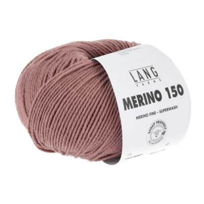 Merino 150 87 - růžová příze LANG YARNS