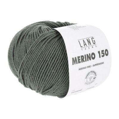Merino 150 98 - zelená příze LANG YARNS