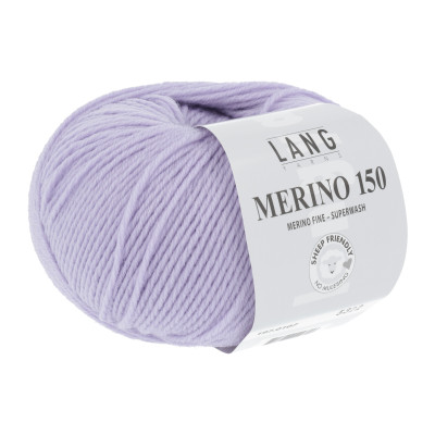 Merino 150 107 - fialová příze LANG YARNS