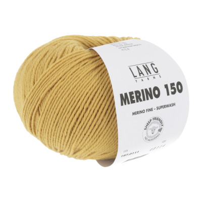 Merino 150 111 - žlutá příze LANG YARNS
