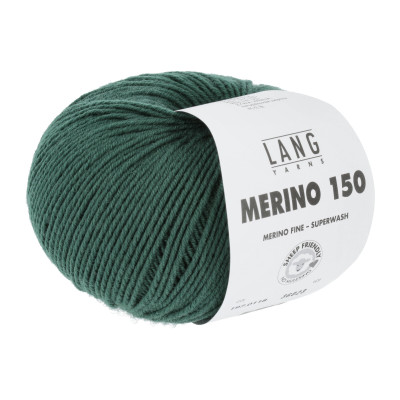 Merino 150 118 - zelená příze LANG YARNS
