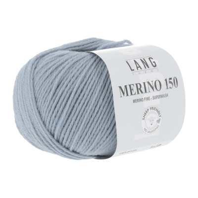 Merino 150 123 - šedá příze LANG YARNS