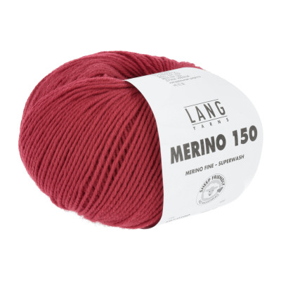 Merino 150 160 - červená příze LANG YARNS
