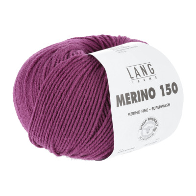 Merino 150 166 - červená příze LANG YARNS
