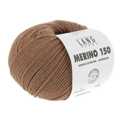 Merino 150 167 - hnědá příze LANG YARNS