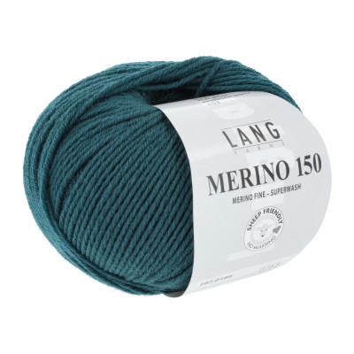 Merino 150 188 - modrá příze LANG YARNS