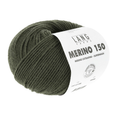 Merino 150 198 - zelená příze LANG YARNS