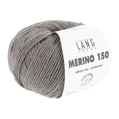 Merino 150 326 - šedá příze LANG YARNS
