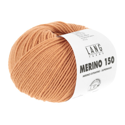 Merino 150 559 - oranžová příze LANG YARNS