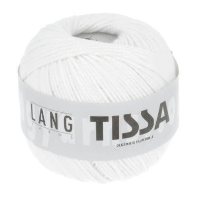 Tissa 3/3 1 - bílá příze LANG YARNS