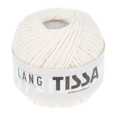 Tissa 3/3 2 - bílá příze LANG YARNS