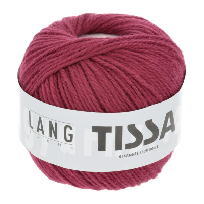 Tissa 3/3 63 - červená příze LANG YARNS