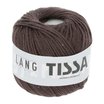 Tissa 3/3 67 - hnědá příze LANG YARNS