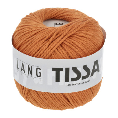 Tissa 3/3 159 - oranžová příze LANG YARNS
