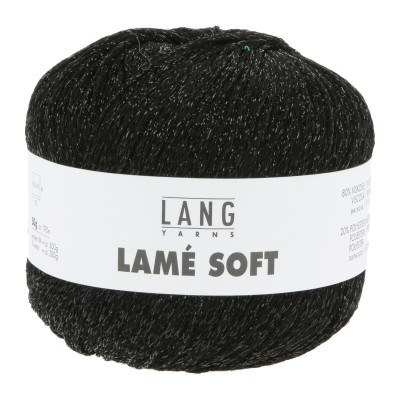 Lamé Soft 4 - černá příze LANG YARNS