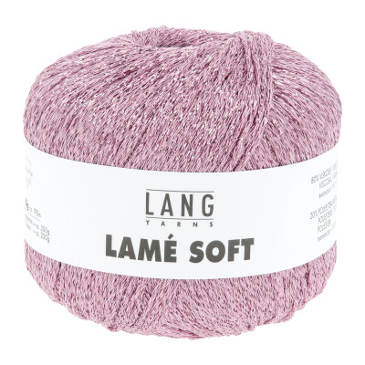 Lamé Soft 9 - růžová příze LANG YARNS