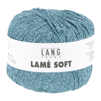 Lamé Soft 73 - zelená příze LANG YARNS