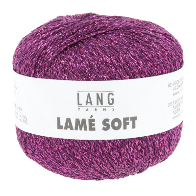 Lamé Soft 80 - fialová příze LANG YARNS