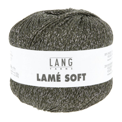 Lamé Soft 99 - zelená příze LANG YARNS