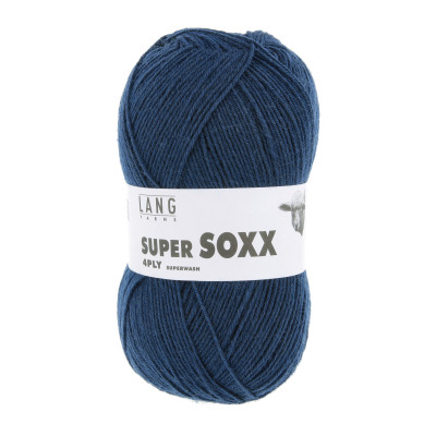Super Soxx 4-nitka 10 - šedá příze LANG YARNS