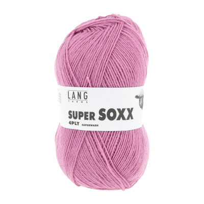 Super Soxx 4-nitka 19 - růžová příze LANG YARNS