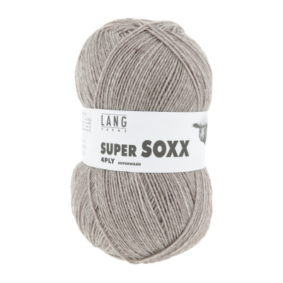 Super Soxx 4-nitka 22 - šedá příze LANG YARNS