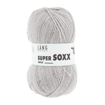 Super Soxx 4-nitka 23 - šedá příze LANG YARNS