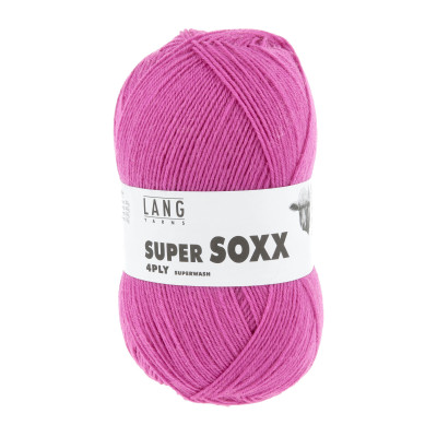 Super Soxx 4-nitka 84 - růžová příze LANG YARNS
